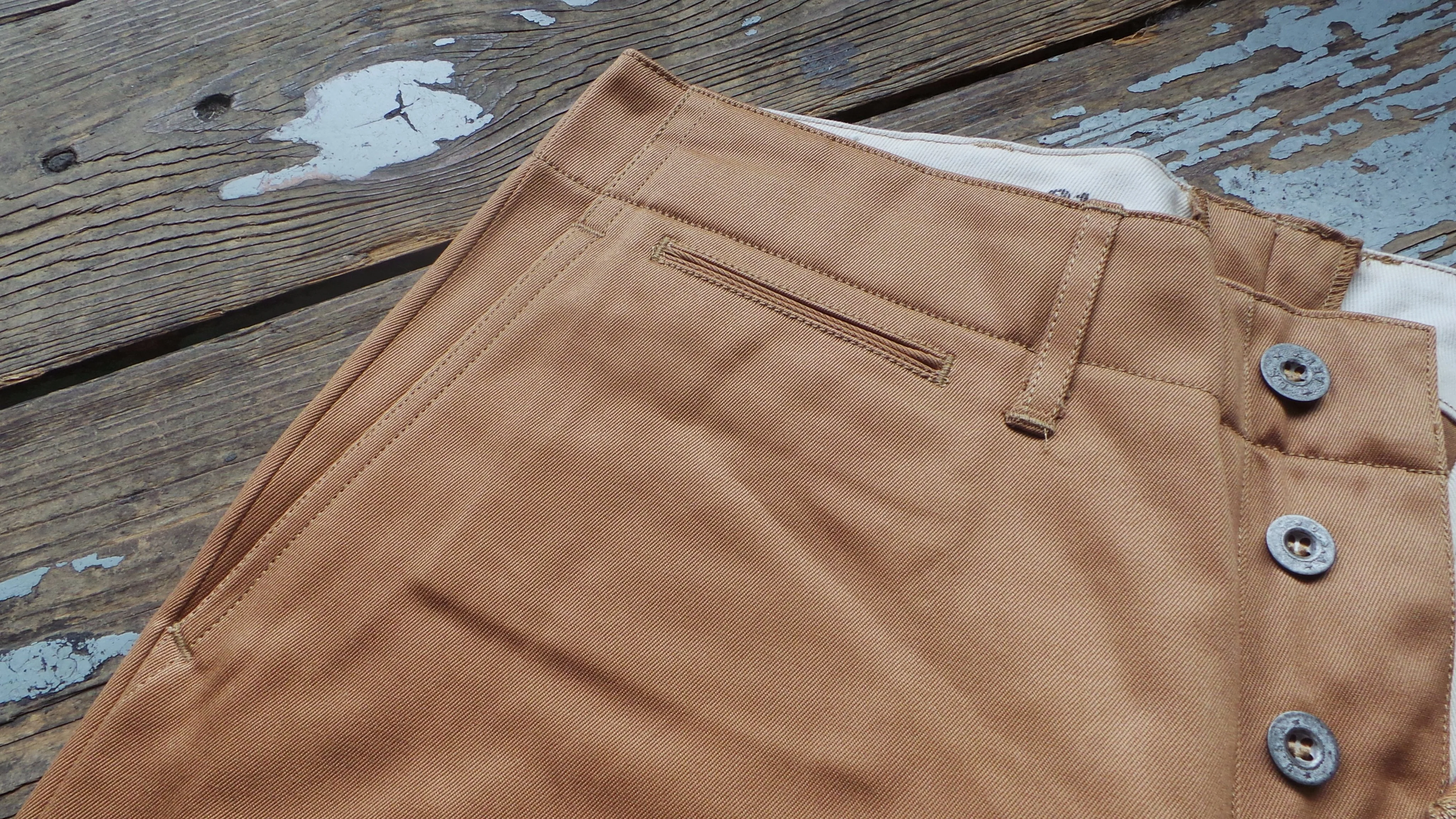 Buzz Rickson 1945 Model Chino - Camel M43035 - Image 4