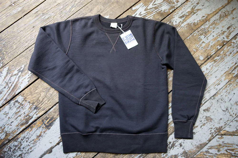 Buzz Rickson Black Single-V Needle Sweatshirt - Image 3